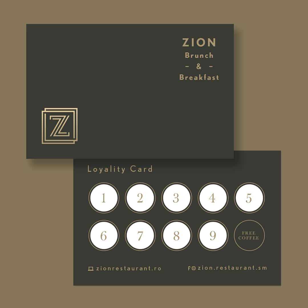 Card De Loialitate Zion